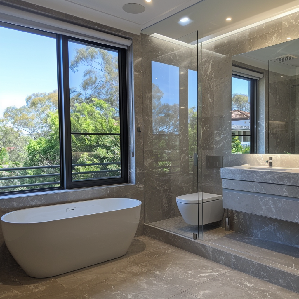 Bathroom fixtures in Northbridge are installed seamlessly by professional plumbers.